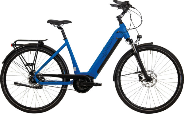 BBF E-Bike Bato Wave Bosch Active Line 400 Wh-Blau matt