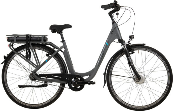 BBF E-Bike Cannes Wave Bafang 418 Wh -Silber