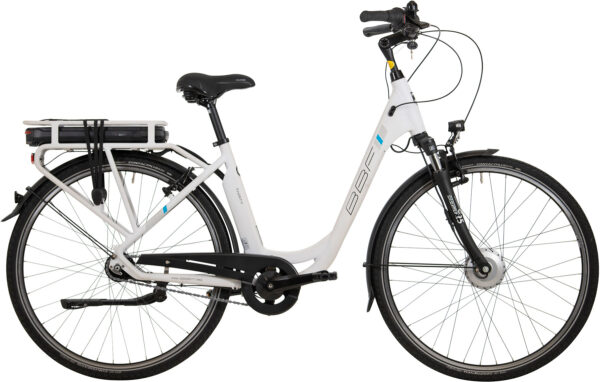 BBF E-Bike Cannes Wave Bafang 418 Wh-weiß glanz